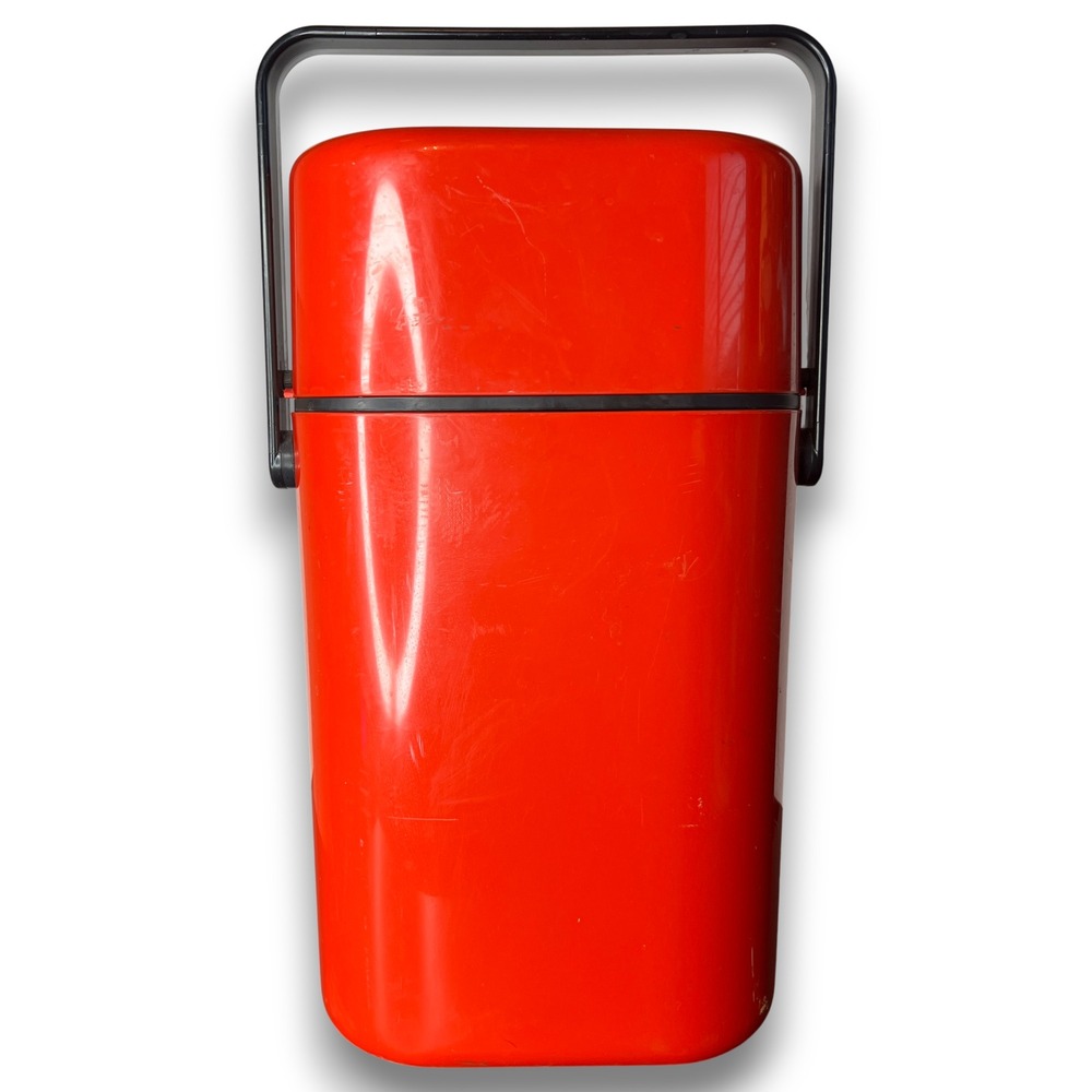 MCM Decor Insulated Wine Bottles Cooler Red Chiller Carrier Caddy Space Age MoMa